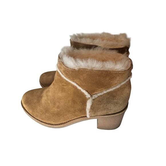 UGG Australia Kasen 1018644 Women's Winter Boot Mouse Grey Gray Shearling Bootie - Picture 4 of 7